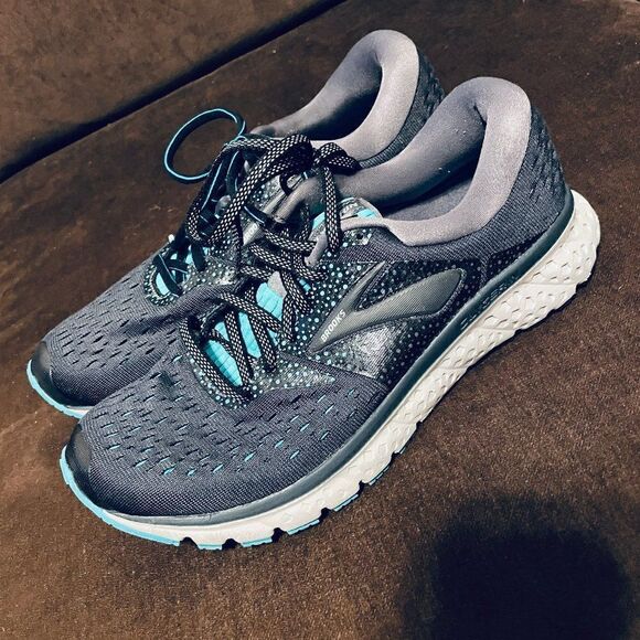 Black Excellent condition Brooks Glycerin 16 womens 10.5 US 44.5 EUR 9.5 UK - Picture 2 of 9